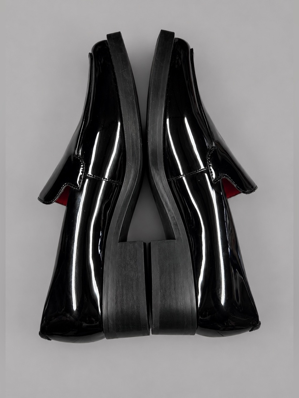 Franco Sarto Black Patent Leather Loafers Women’s Size 8 - Picture 6 of 7